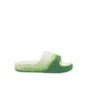 Sliders Adidas Originals , Green , Heren