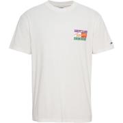 T-Shirt- TJM Clsc Signature P Tommy Jeans , White , Heren