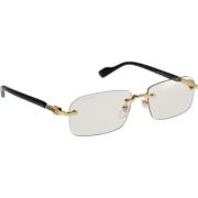 Zonnebrillen Gucci , Yellow , Unisex