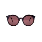 Pre-owned Plastic sunglasses Cartier Vintage , Black , Dames