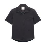 Short Sleeve Shirts Courrèges , Black , Heren