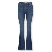 Blauwe flared jeans Jane Homage , Blue , Dames