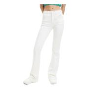 Skinny Jeans Desigual , White , Dames