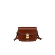 Grace Small Bruine Tassen met Gouden Hardware A.p.c. , Brown , Dames