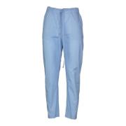 Trousers Semicouture , Blue , Dames