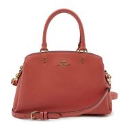 Pre-owned Leather handbags Coach Pre-owned , Pink , Dames