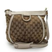 Pre-owned Canvas gucci-bags Gucci Vintage , Brown , Dames