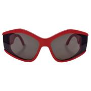 Sunglasses Balenciaga , Red , Dames