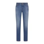 Slim-fit Jeans Jacob Cohën , Blue , Heren