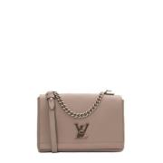 Pre-owned Leather louis-vuitton-bags Louis Vuitton Vintage , Gray , Da...