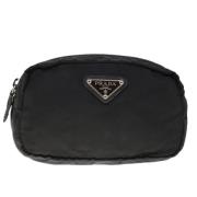 Pre-owned Fabric clutches Prada Vintage , Black , Dames