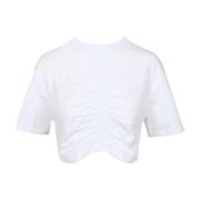 T-Shirts Semicouture , White , Dames