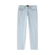 High-waisted gebleekte jeans A.p.c. , Blue , Heren
