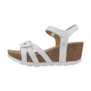 Flat Sandals Panama Jack , White , Dames
