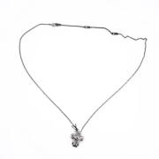 Pre-owned Metal necklaces Louis Vuitton Vintage , Gray , Dames