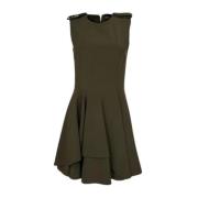 Pre-owned Wool dresses Alexander McQueen Pre-owned , Green , Dames