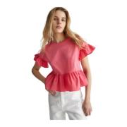 T-Shirts Liu Jo , Red , Dames