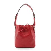 Pre-owned Leather louis-vuitton-bags Louis Vuitton Vintage , Red , Dam...