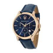 Blauwe Quartz Horloge voor Mannen Maserati , Yellow , Heren