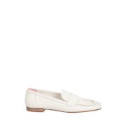 Loafers Ras , White , Dames
