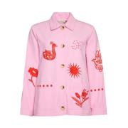 Light Jackets Sissel Edelbo , Pink , Dames