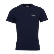 Barbour Logo T-shirt blauw Mts0141 Apparel Ny39 Barbour , Blue , Heren
