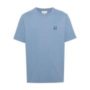 T-Shirts Maison Kitsuné , Blue , Heren