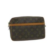 Pre-owned Canvas louis-vuitton-bags Louis Vuitton Vintage , Brown , Da...