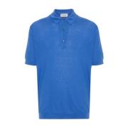Polo Shirts John Smedley , Blue , Heren