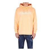 Stijlvolle Sweaters Collectie Dsquared2 , Orange , Heren