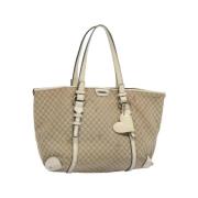 Pre-owned Canvas celine-bags Celine Vintage , Beige , Dames