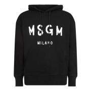 Sweatshirts Msgm , Black , Heren