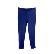 Cropped Trousers Carolina Herrera , Blue , Dames