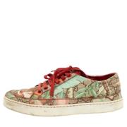 Pre-owned Canvas sneakers Gucci Vintage , Multicolor , Heren
