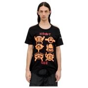 T-Shirts Walter Van Beirendonck , Black , Heren