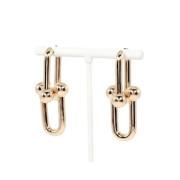 Pre-owned Rose Gold earrings Tiffany & Co. Pre-owned , Yellow , Dames