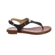 Flat Sandals Michael Kors , Black , Dames