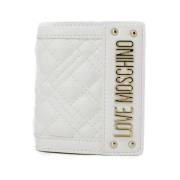Wallets & Cardholders Love Moschino , White , Dames