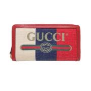Pre-owned Canvas wallets Gucci Vintage , Multicolor , Dames