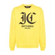 Sweatshirts Just Cavalli , Yellow , Heren