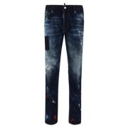 Trousers Dsquared2 , Blue , Heren