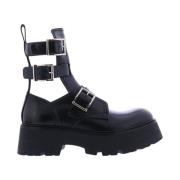Rave Boots Alexander McQueen , Black , Dames