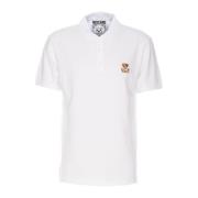 Polo Shirts Moschino , White , Heren