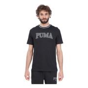 T-Shirts Puma , Black , Heren