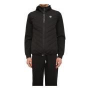 Down Jackets Emporio Armani EA7 , Black , Heren