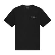 Quotrell Society Club T-shirt Heren Zwart/Wit Quotrell , Black , Heren
