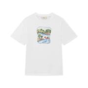 T-Shirts Forét , White , Heren