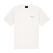 Quotrell Society Club T-Shirt Heren Gebroken Wit/Groen Quotrell , Whit...