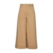 Wide Trousers Liu Jo , Brown , Dames