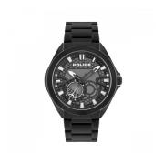 Watches Police , Black , Heren